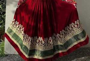 ชุดเดรสอัฟกันสไตล์ชนเผ่าบันจารา วินเทจ สำหรับผู้หญิง ขายดีที่สุดปี 2025 พร้อมซิปและลูกไม้ที่เอวธรรมชาติ - Product Image 3