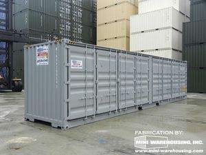 ตู้คอนเทนเนอร์แห้งขนาด 40 ฟุต แบบ High Cube มาตรฐาน ISO สำหรับขนส่งและจัดเก็บสินค้าระหว่างประเทศ สำหรับโลจิสติกส์ระดับโลก ต้นกำเนิดจากทั่วโลก - Product Image 4
