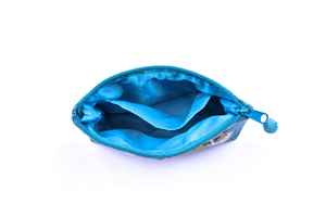 Good Price Wholesale High Quality Fashion Trapezoid Hemp <b>Purse</b> with Hand-Sewn Glass Beads Birds and Trees Patterns - Product Image 5