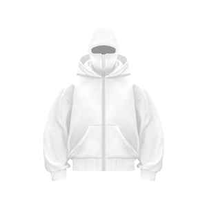 Sweat à capuche unisexe avec cagoule, sweat à capuche zippé tendance, sweat à capuche décontracté à manches longues, coupe-vent, sweat-shirt d'hiver - Product Image 1