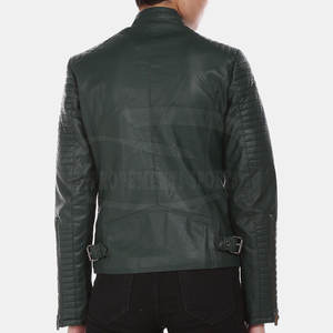 Chaqueta de cuero para mujer de alta calidad Chaqueta de cuero para mujer MOQ bajo Chaqueta de cuero para mujer recién llegada - Product Image 2