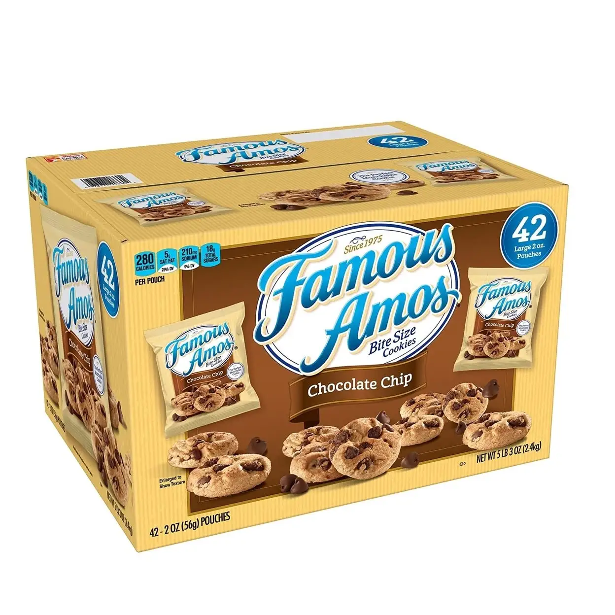 Известные печенья. Famous Amos cookies. Печенье Фэймос Эймос. Galletas Choco Chip famous Amos 1x44.