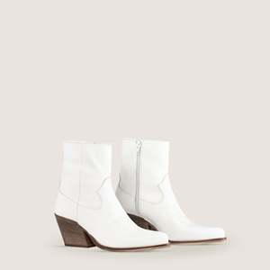 Janice White Texan Botines Calzado elegante y cómodo - Product Image 3