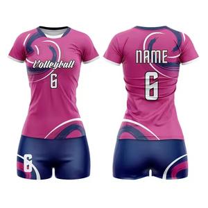 Uniforme de voleibol con logotipo personalizado de alta calidad para mujer conjuntos de ropa deportiva al por mayor para mujer - Product Image 1