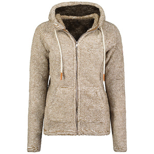 Veste en polaire légère confortable et respirante pour femmes, coupe décontractée durable, fermeture éclair classique, vêtements d'hiver, capuche réglable - Product Image 5