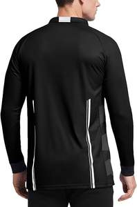 Maillot d'arbitre de football professionnel pour hommes à manches longues Fabricant personnalisé Chemise de référence durable, confortable et élégante Parfaite - Product Image 4