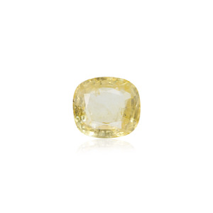 Piedra de Zafiro Amarillo Natural de 9.31 Quilates, Facetada con Corte Esmeralda Ovalado Marquise, Disponible en Tonos Marrón, Rojo y Rosa, Tratada con Calor - Product Image 1