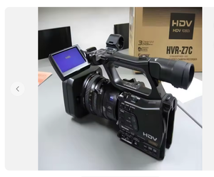 Caméscope numérique HD professionnel HFT HVR-Z7C avec objectif macro et mise au point manuelle – Vente en gros - Product Image 1