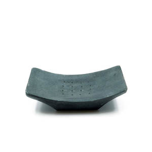 Porte-savon en pierre de savon gris de qualité supérieure fait à la main porte-savon en pierre de luxe pour salle de bain domestique et hôtel au coût le plus bas - Product Image 2