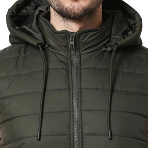 Chaleco Acolchado de Lona sin Mangas de Alta Calidad para Invierno, Cuello Alto, Logotipo Personalizado, Transpirable, Impermeable y Ecológico para Hombre - Product Image 6