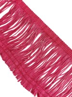 Vente en gros KUSHANG TEXTILE 8" 20CM Frange décorative en nylon double fil, épaisse et soyeuse, type chainette, à pampilles et bouillon, pour rideaux et mariages
