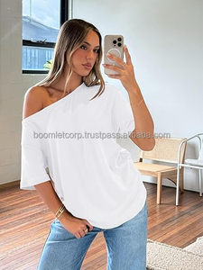 Ropa de calle suelta Camiseta gráfica Unisex Baggy Fit Puff Print 100% Tela de algodón por Boomletcorp. - Product Image 6
