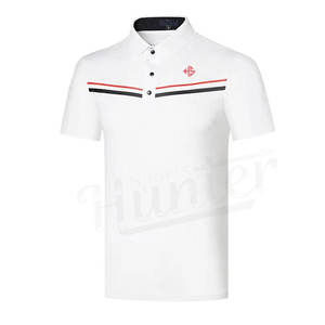 Vente en gros de t-shirts de golf nouvelle conception à manches courtes pour hommes 100% t-shirts en coton pour hommes - Product Image 4