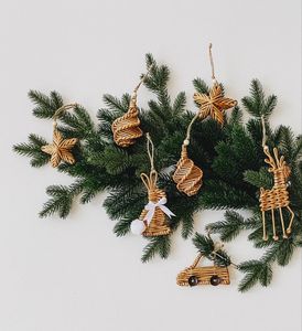 หวายสานมือสไตล์เวียดนามสำหรับตกแต่งเทศกาลวันหยุด - Product Image 1