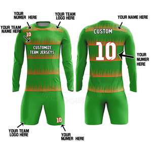 Trajes de entrenamiento de portero de invierno Premium con diseño personalizado Uniforme de portero de fútbol de manga larga a la venta - Product Image 5