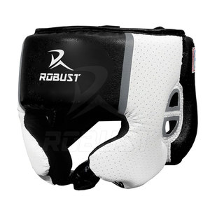 Protector de Cabeza de Cuero para Boxeo - Colores y Tamaños Personalizables, Protección Ajustable de Alta Calidad para Artes Marciales - Product Image 6
