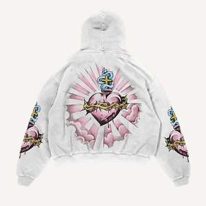 Sudadera con capucha y estampado de algodón DTG para hombre, conjunto de chándal y Sudadera con capucha de lana térmica con estampado de espuma para hombre, sudaderas con capucha - Product Image 6