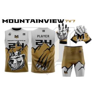 ชุดลูกฟุตบอลเยาวชน20แบบ7v7พิมพ์ลายยูนิฟอร์ม7on7พิมพ์ลายเทคนิค7ใน7เครื่องแบบฟุตบอลสไตล์อเมริกัน - Product Image 2