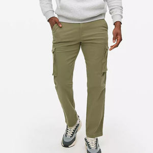 Pantalones Cargo de Lona para Hombre, Estilo Camuflaje, Ligeros, Casuales, con Múltiples Bolsillos - Product Image 3