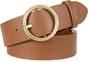 Cinturones de Cuero de Diseño Nuevo a Precio de Mayoreo, Hebilla de Hombre de Lujo Personalizada, Cuero Vacuno Vintage, Cinturón de Cuero Genuino para Hombre con Calidad Económica - Product Image 3