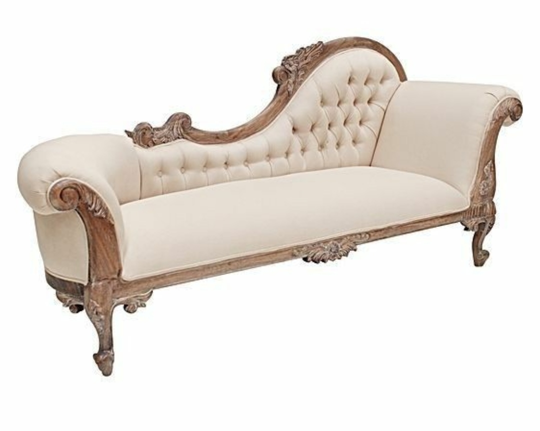 Victorian Sofa Style French Chaise Lounge/Hotel Lounge Furniture Traditional Wood/Wooden Normal Tufted Antique lounge for hotels