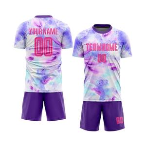 Uniforme de Fútbol Sublimado Personalizado, Pantalones Cortos Impresos, 100% Poliéster, Precio al por Mayor, Fabricación Directa de Fábrica para Grandes Cantidades - Product Image 1
