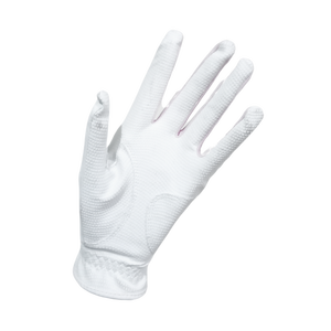 Guantes de Golf de dedos completos de cuero Cabretta transpirables ligeros para mujer personalizados Lycra mano derecha izquierda deportes piel de oveja al aire libre - Product Image 4
