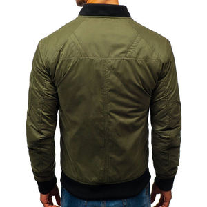 Vestes bomber pour hommes, streetwear d'extérieur, vente en gros, vestes bomber d'hiver pour hommes sur mesure, style américain, vestes bomber à fermeture éclair - Product Image 3