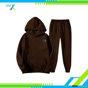 Conjunto de chándal de 2 piezas de invierno para hombre, Sudadera con capucha y pantalones para correr, chándal Atlético informal para gimnasio para correr y entrenar - Product Image 3