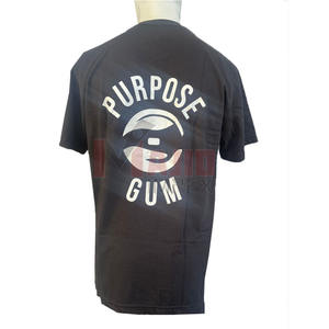 Camisetas deportivas de algodón 100% personalizadas transpirables de alta calidad para hombre - Product Image 4