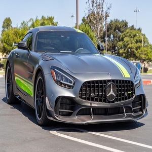 Mercedes-Benz AMG GT Coupé 2020 Gris avec Rayures Vertes Turbo Essence Automatique 2 Places Phares LED Pneus R20 - Product Image 3