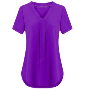 T-shirt 100% coton pour femmes ODM taille personnalisée haute qualité sport décontracté coupe ample conception personnalisée couleur impression plaine vente en gros - Product Image 1