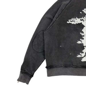 Streetwear personnalisé pour hommes, sweats à capuche zippés surdimensionnés, impression vintage, sweat à capuche zippé en polaire éponge française, poids lourd - Product Image 5