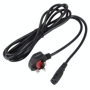 BS-1363 a LP-60L 3m Power <b>Cable</b> with Fuse UK to C13 for PC and <b>Printers</b> - Product Image 1
