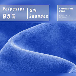 Lujosa Sudadera de cuello redondo de terciopelo para mujer, logotipo personalizado, lavado ácido, bordado 3D, técnicas de tinte de corbata para invierno Formal informal - Product Image 5