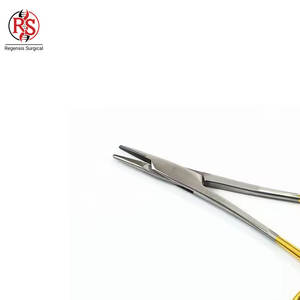 Porte-aiguilles Halsey sur mesure en acier inoxydable, instruments chirurgicaux, porte-aiguilles Halsey - Product Image 6