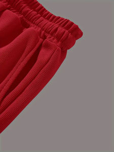 Elastic Waist <b>Shorts</b> With Pockets <b>Men's</b> Solid Color Summer Outfit Set <b>Men's</b> <b>Short</b> Sleeve Crew Neck T-shirt <b>Work</b> Out Daily Wear - Product Image 6