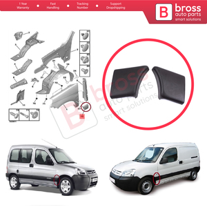 BSP1200 Moldura de Guardabarros Delantero Izquierdo y Derecho para Berlingo MK1 M49 M59 1996-2008 8544J7 8544J8 Bross Auto Parts Hecho en Turquía - Product Image 5