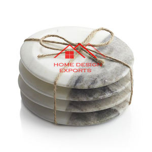 Latest Design Italian Texture <b>Marble</b> Customize Design <b>Coasters</b> High Selling Latest Design <b>Marble</b> <b>Coaster</b> for Home Bar Kitchen - Product Image 6