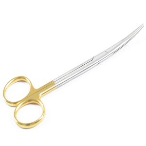 Tijeras nasales Heymann, tijeras quirúrgicas Ent, instrumento de acero inoxidable curvo Manual, rinoplastia y médico Nasal - Product Image 1