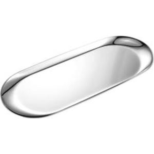 Bandeja de servicio de acero inoxidable de alto rendimiento para exhibir creaciones culinarias en hogares, restaurantes y salones de banquetes - Product Image 4