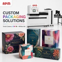 Machine d'impression numérique industrielle pour cartons en une seule passe, encre CMYK blanche, imprimante haute vitesse pour boîtes en carton ondulé