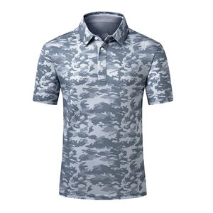 Polo de manga corta de verano para hombre, camisetas deportivas informales con estampado de logotipo, camisetas con cuello a la moda, Polo de corte regular de poliéster 100% - Product Image 1