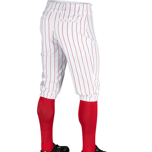 Uniformes de sport personnalisés, pantalons de baseball, softball, coupe décontractée, pantalons de baseball sublimés à fines rayures - Product Image 2