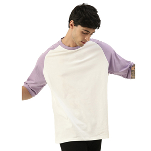 เสื้อยืดคุณภาพสูงสำหรับผู้ชาย ผ้าฝ้าย 100% ทรงโอเวอร์ไซส์ ไหล่ตก แขนสั้น เสื้อยืดสตรีทแวร์และเสื้อยืดออกกำลังกายสำหรับผู้ชาย - Product Image 6
