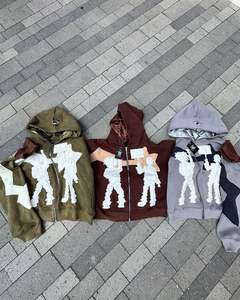 Sudaderas Casuales de Invierno para Hombre, 100% Algodón, Color Sólido, Corte Regular, Secado Rápido y Transpirable, Alta Calidad - Product Image 4