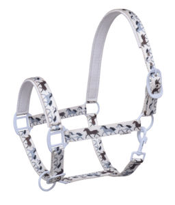 Caballo Halter Nylon Con Zinc de ajuste libre de óxido, así como herrajes de hierro con acabado Premium con Bling Totalmente personalizado - Product Image 5