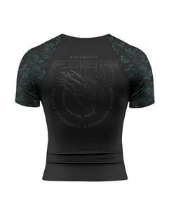 Vente en gros de rashguard de Jiu Jitsu Bjj personnalisé avec logo imprimé en 3D pour hommes, t-shirt de compression respirant Spiderman UPF50+ à manches courtes - Product Image 3