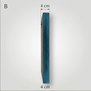 Wooden <b>Wall</b> <b>Frame</b> With Floral <b>Design</b> Home Decor Painting <b>Frame</b> Rectangle Blue Color - Product Image 6