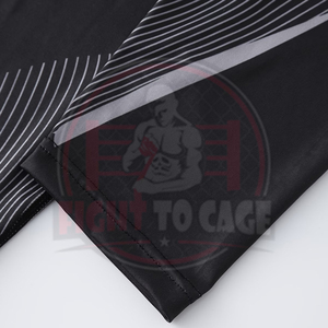 Conjunto de Camiseta de Manga Larga con Protección UV UPF 50+ de Secado Rápido para Hombre, para Entrenamiento de MMA/BJJ, 260g, Spandex/Nylon, Máxima Calidad - Product Image 4